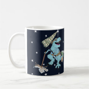 Earth Day Dino auf der klassischen Tasse
