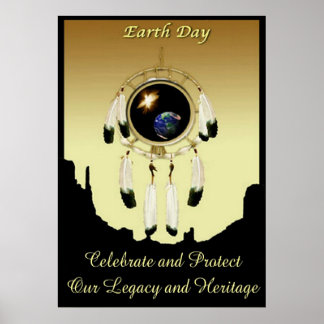 Earth Day Dreamcatcher POSTER