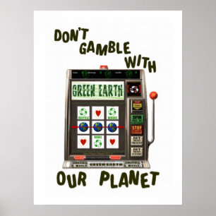 Earth Day Environmental Frog Poster