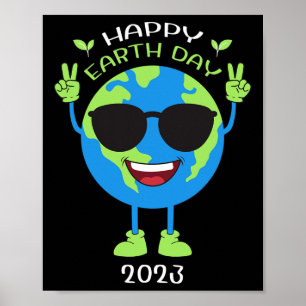Earth Day Funny Earth Day Geburtstag Kinder Jungs Poster