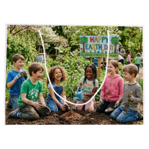 Earth Day-Geschenktüte für Lehrer und Klassenzimme Große Geschenktüte