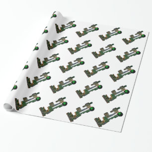 Earth Day Go Green Geschenkpapier