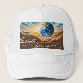 Earth Day Hat Truckerkappe