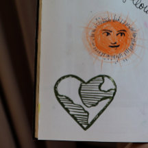 Earth Day Heart Earthy Liebe