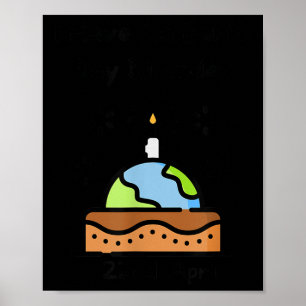 Earth Day is My Birthday Pro Environment Party _1 Poster