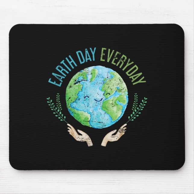 Earth Day Jeden Earth Day 4 Mousepad (Vorne)