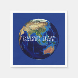 Earth Day Napkins Serviette
