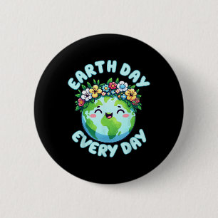 Earth Day Niedlich Earth Day Button
