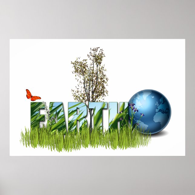 Earth Day Poster (Vorne)