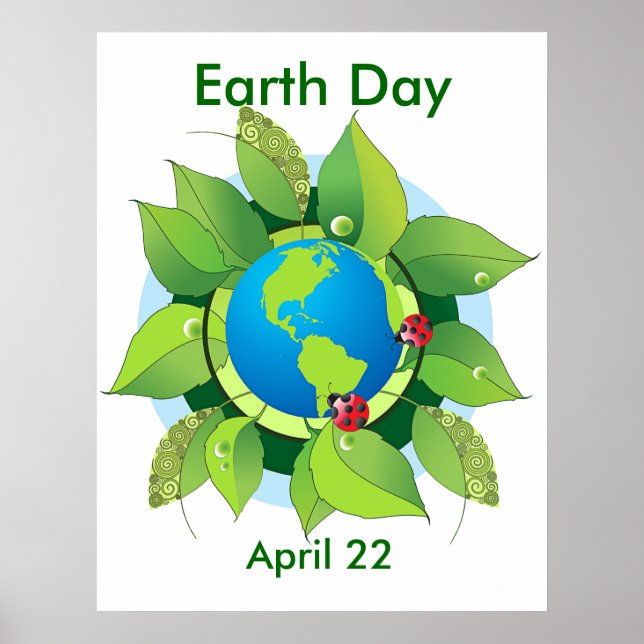 Earth Day Poster (Vorne)