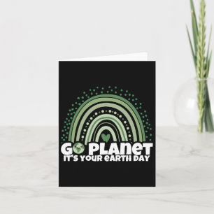 Earth Day Restore Earth Nature Planet Niedlich Ear Karte