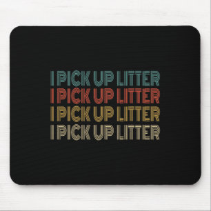 Earth Day Retro Vintag, ich hole die Anti-Lit Mousepad