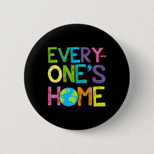 Earth Day Rette Jeder Zuhause Planet Männer Frauen Button
