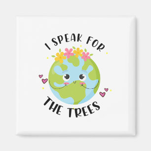 Earth Day Shirt, das ich für die Bäume Lehrerin Gi Magnet