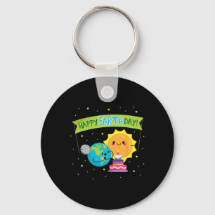 Earth Day Shirt für Kinder Funny Niedlich Earday Schlüsselanhänger