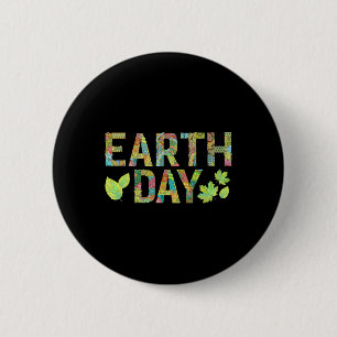 Earth Day Shirt Niedlich Earth Day Männer Frauen K Button