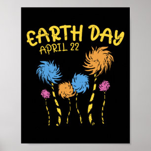 Earth Day Shirt Rette Umwelt Öko Tree Boy Girl Poster
