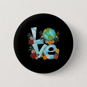 Earth Day Shirt Teacher Environment Day Recycelte Button