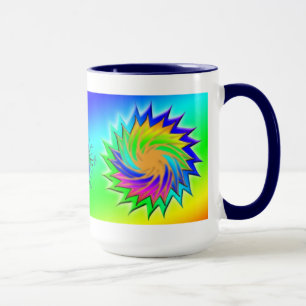Earth Day ~ Sunburst Tasse