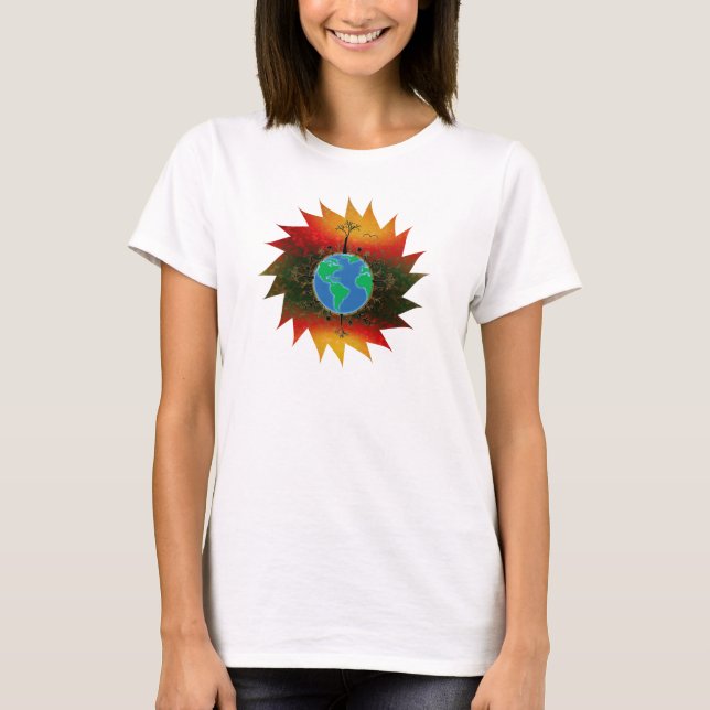 Earth Day ~ Sunset T-Shirt (Vorderseite)