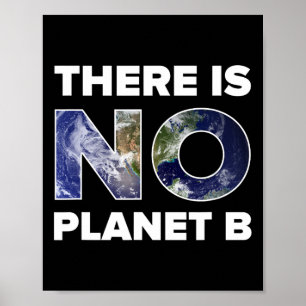 Earth Day T Shirt gibt es keinen Planeten B' - Men Poster