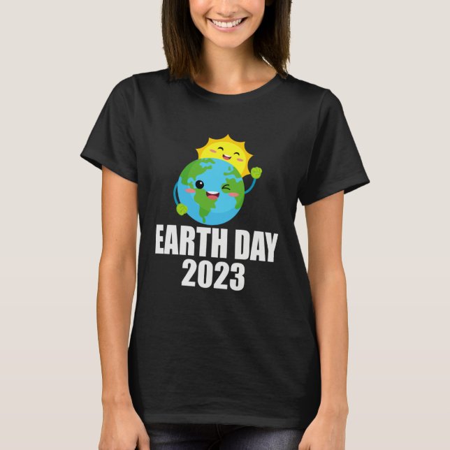 Earth Day Tee Earth Day For Kids Students 2023 (Vorderseite)