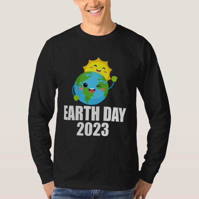 Earth Day Tee Earth Day For Kids Students 2023 (Vorderseite)