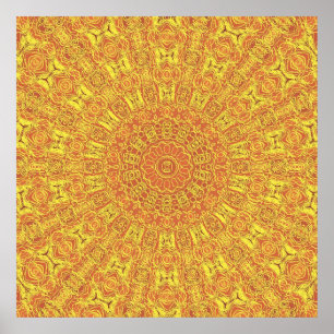 EARTH Element Contours Musterplakat Poster