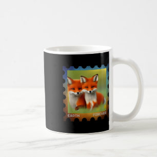 Earth Forever Environmental Protection Briefmarke  Kaffeetasse