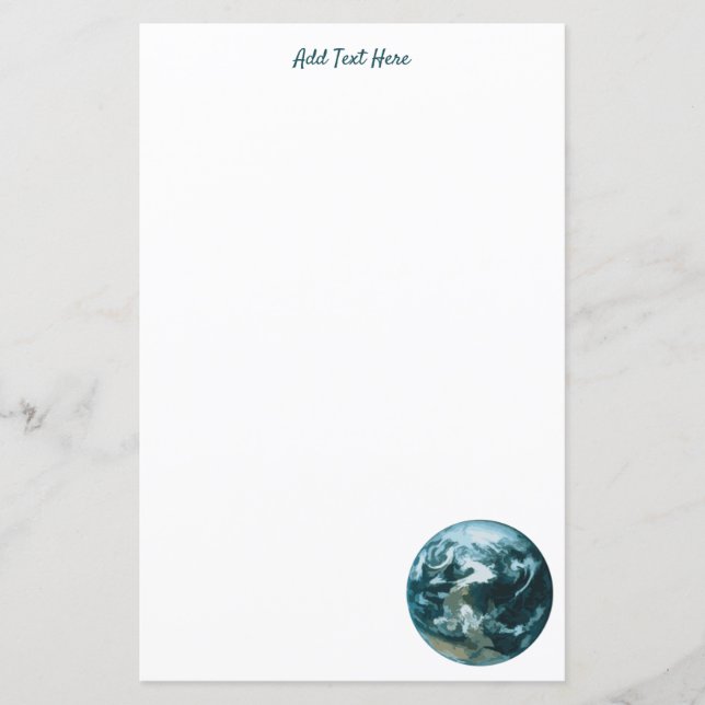 Earth Globe Paper (Vorderseite)
