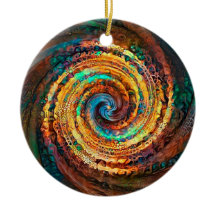 Earth Glow Keramik Ornament