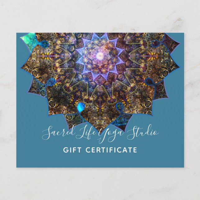 Earth Goddess Mandala Flyer (Vorne)