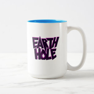 Earth Hole - Zwei-Tone-Kaffee-Tasse Zweifarbige Tasse