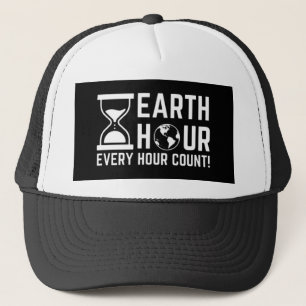 Earth Hour Truckerkappe