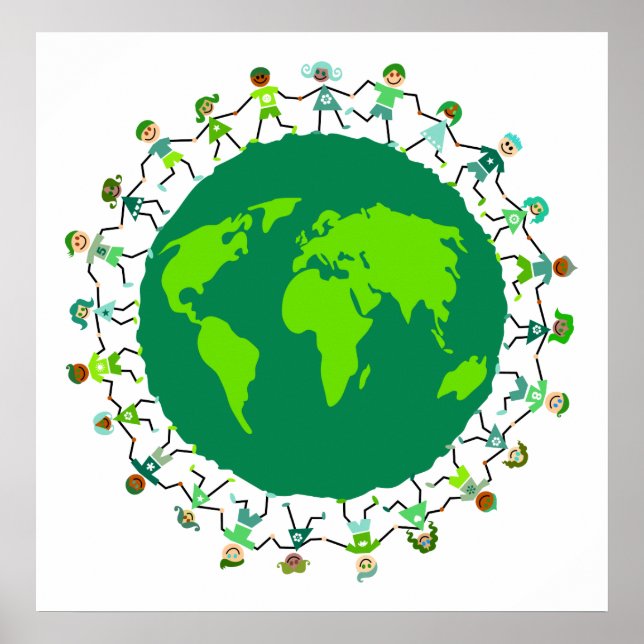 Earth Kids Poster (Vorne)