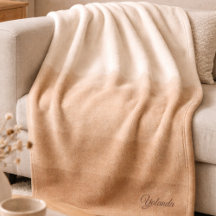 Earth Layered Calm Fleece-Decke