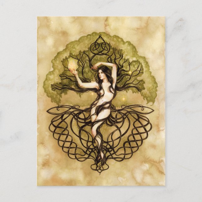 Earth Life Magic Postkarte (Vorderseite)