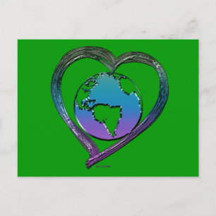 EARTH LOVER Series Postkarte