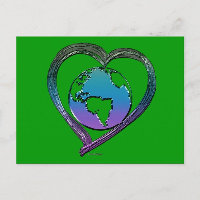 EARTH LOVER Series Postkarte (Vorderseite)