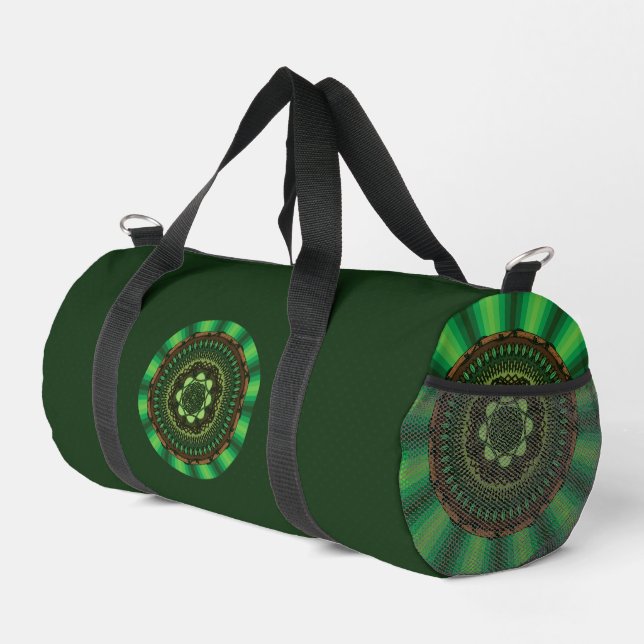Earth Mandala Duffle Bag (Rechte Ecke)