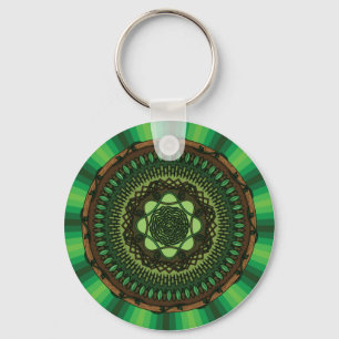 Earth Mandala Schlüsselanhänger