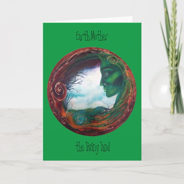 Earth Mother Card Karte (Vorderseite)