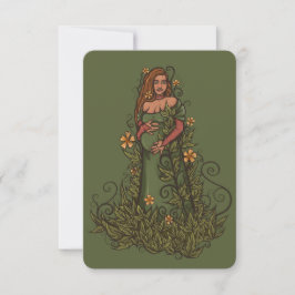 Earth Mother Goddess Druid  Einladung
