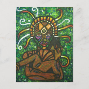 Earth Mother Postcard Postkarte