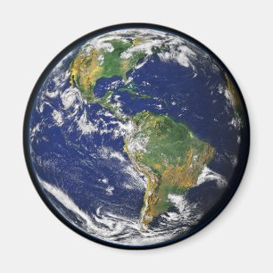 Earth Our World Round Magnete Magnet