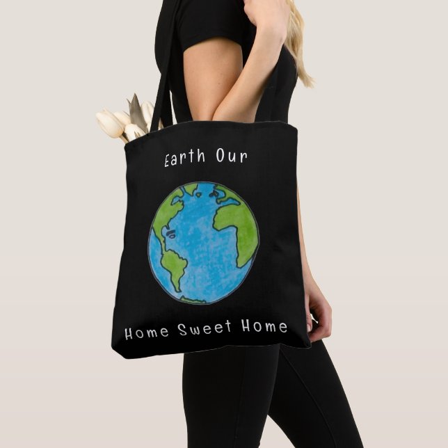 Earth Our Zuhause Sweet Zuhause Tasche (Von Nahem)