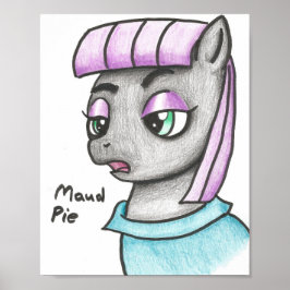 Earth Pony Maud Pie - Pinkie Pie's Schwester Poster