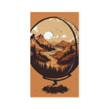 Earth & Quill Wing Grafik-T-Shirt – Natur & Vorste