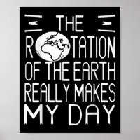 Earth Rotation Puff Science Spaß für Nerdy Thinker