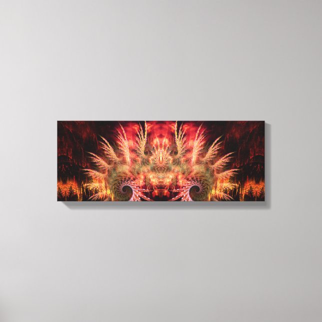 Earth Royale : Art Fractal : Toile Enveloppée (Recto)
